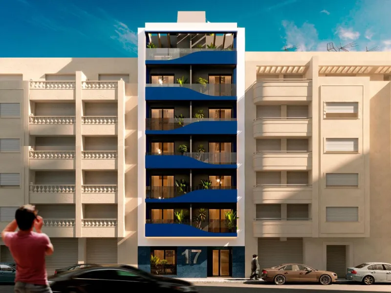 OBRA NUEVA EN PLAYA DE ACEQUION. 2 DORM. 2 BAÑOS. PISCINA COMUNITARIA. BARBACOA Y ZONA CHILL-OUT.