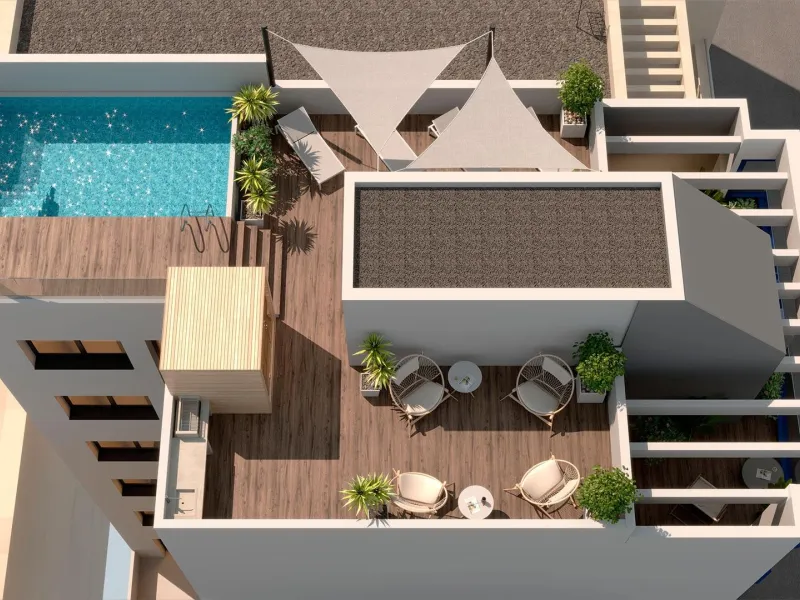 OBRA NUEVA EN PLAYA DE ACEQUION. 2 DORM. 2 BAÑOS. PISCINA COMUNITARIA. BARBACOA Y ZONA CHILL-OUT.