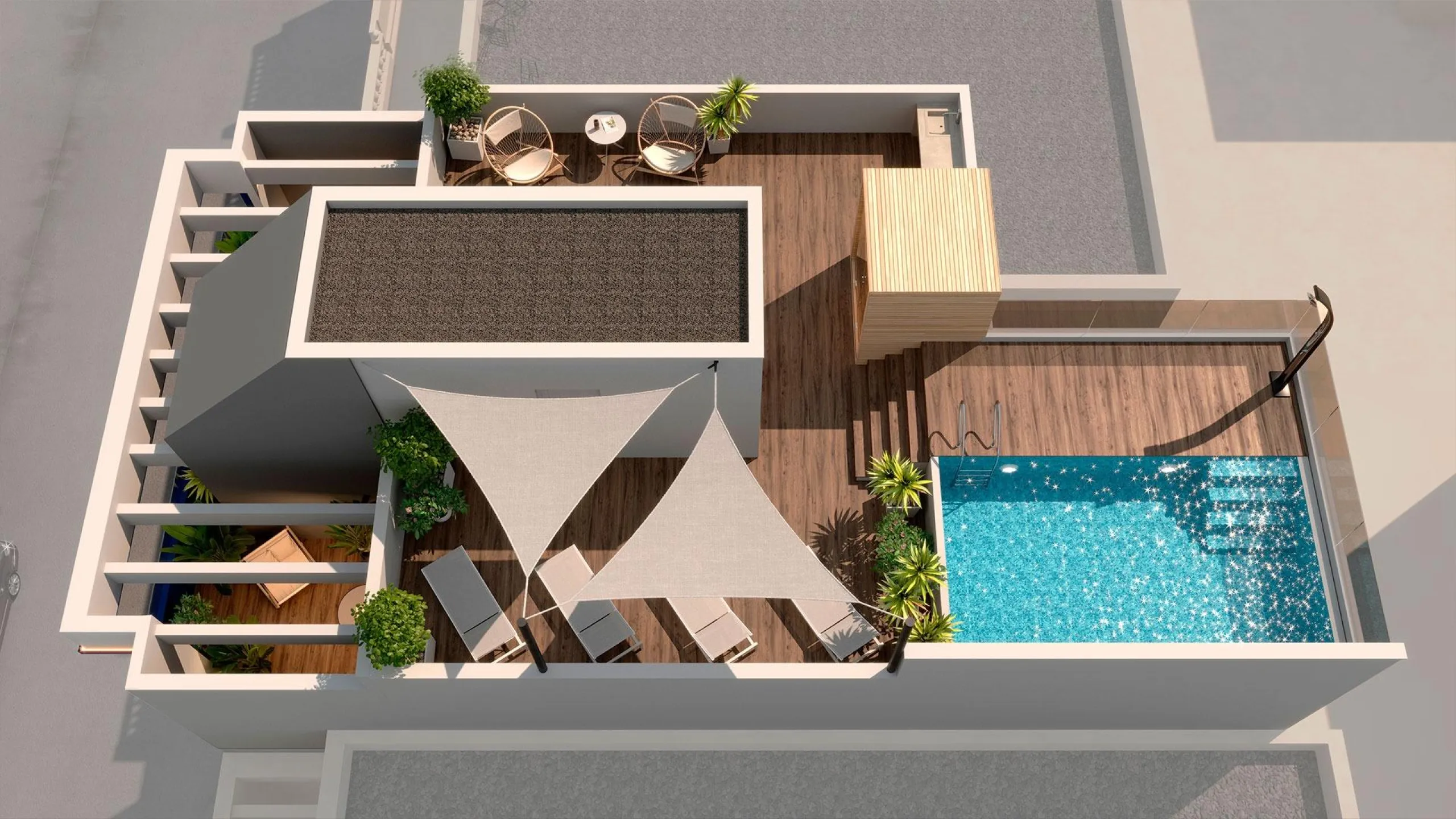 OBRA NUEVA EN PLAYA DE ACEQUION. 2 DORM. 2 BAÑOS. PISCINA COMUNITARIA. BARBACOA Y ZONA CHILL-OUT.