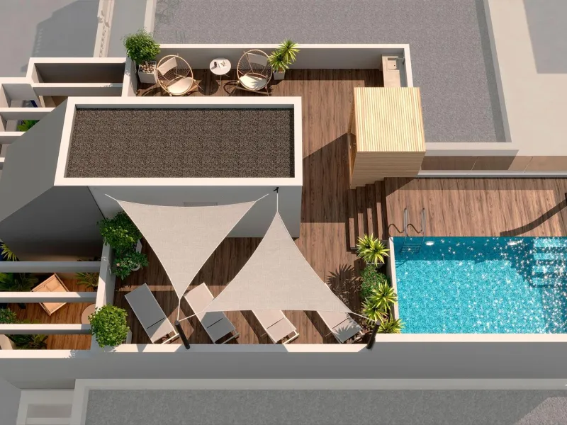 OBRA NUEVA EN PLAYA DE ACEQUION. 2 DORM. 2 BAÑOS. PISCINA COMUNITARIA. BARBACOA Y ZONA CHILL-OUT.