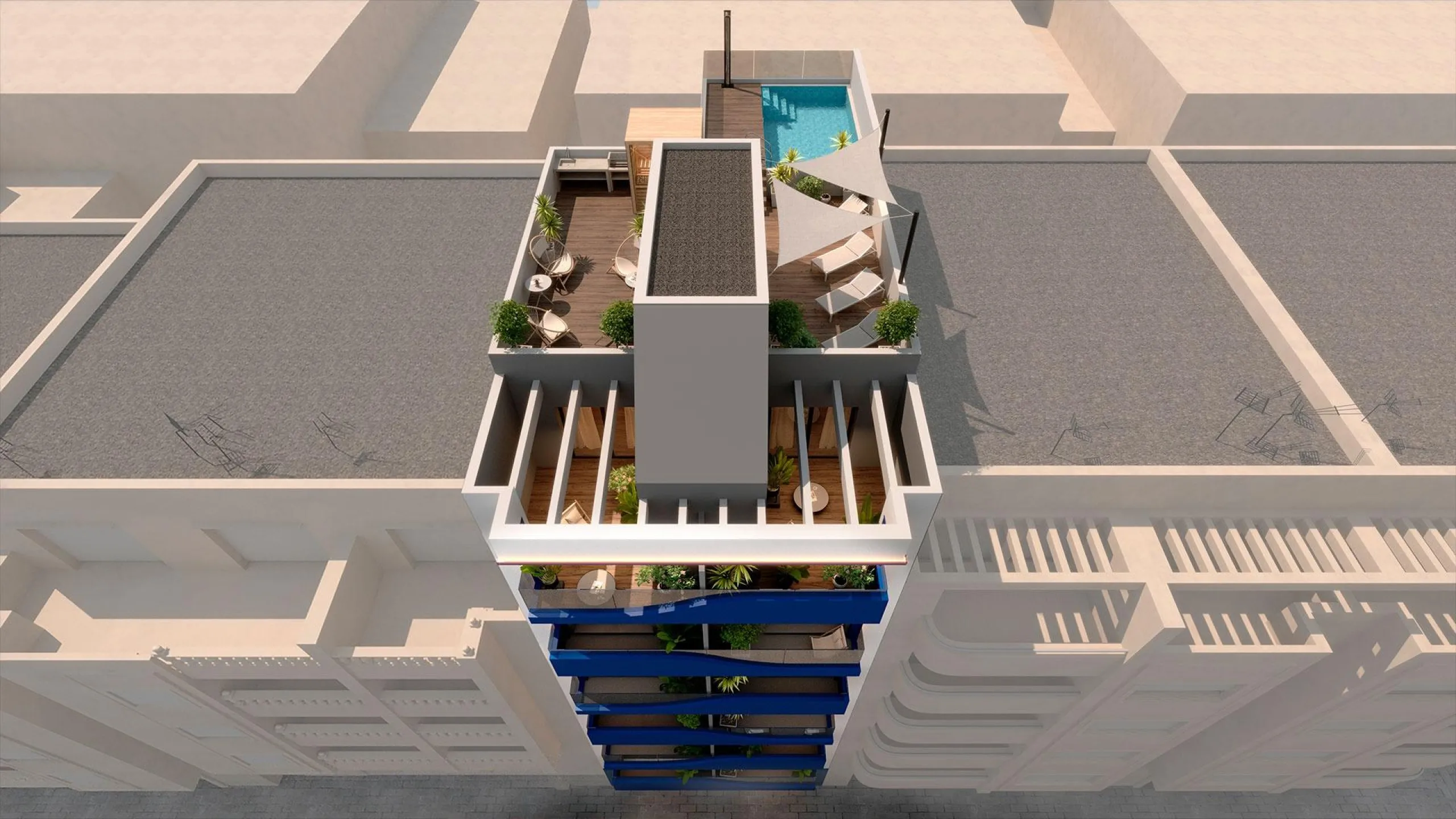 OBRA NUEVA EN PLAYA DE ACEQUION. 2 DORM. 2 BAÑOS. PISCINA COMUNITARIA. BARBACOA Y ZONA CHILL-OUT.