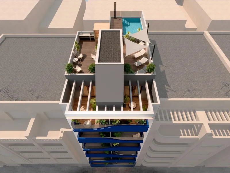 OBRA NUEVA EN PLAYA DE ACEQUION. 2 DORM. 2 BAÑOS. PISCINA COMUNITARIA. BARBACOA Y ZONA CHILL-OUT.