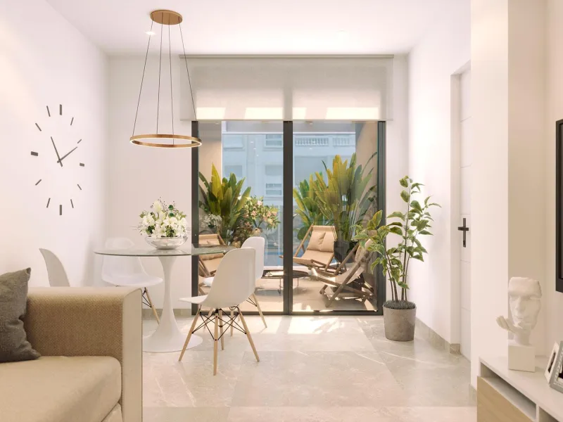 OBRA NUEVA EN PLAYA DE ACEQUION. 2 DORM. 2 BAÑOS. PISCINA COMUNITARIA. BARBACOA Y ZONA CHILL-OUT.