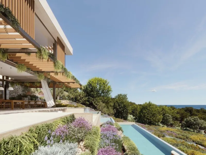 New-Build Detached Villa with Sea Views in Tamariu, Costa Brava