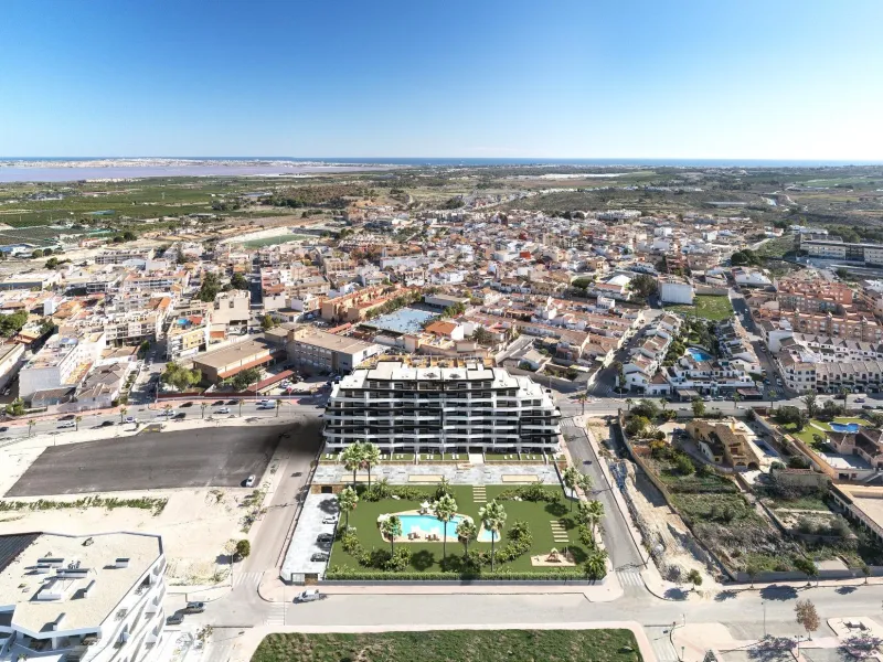 OBRA NUEVA EN SAN MIGUEL DE SALINAS. 2 DORM. 2 BAÑOS. GARAJE+TRASTERO INCLUIDO. PISCINA COMUNITARIA.