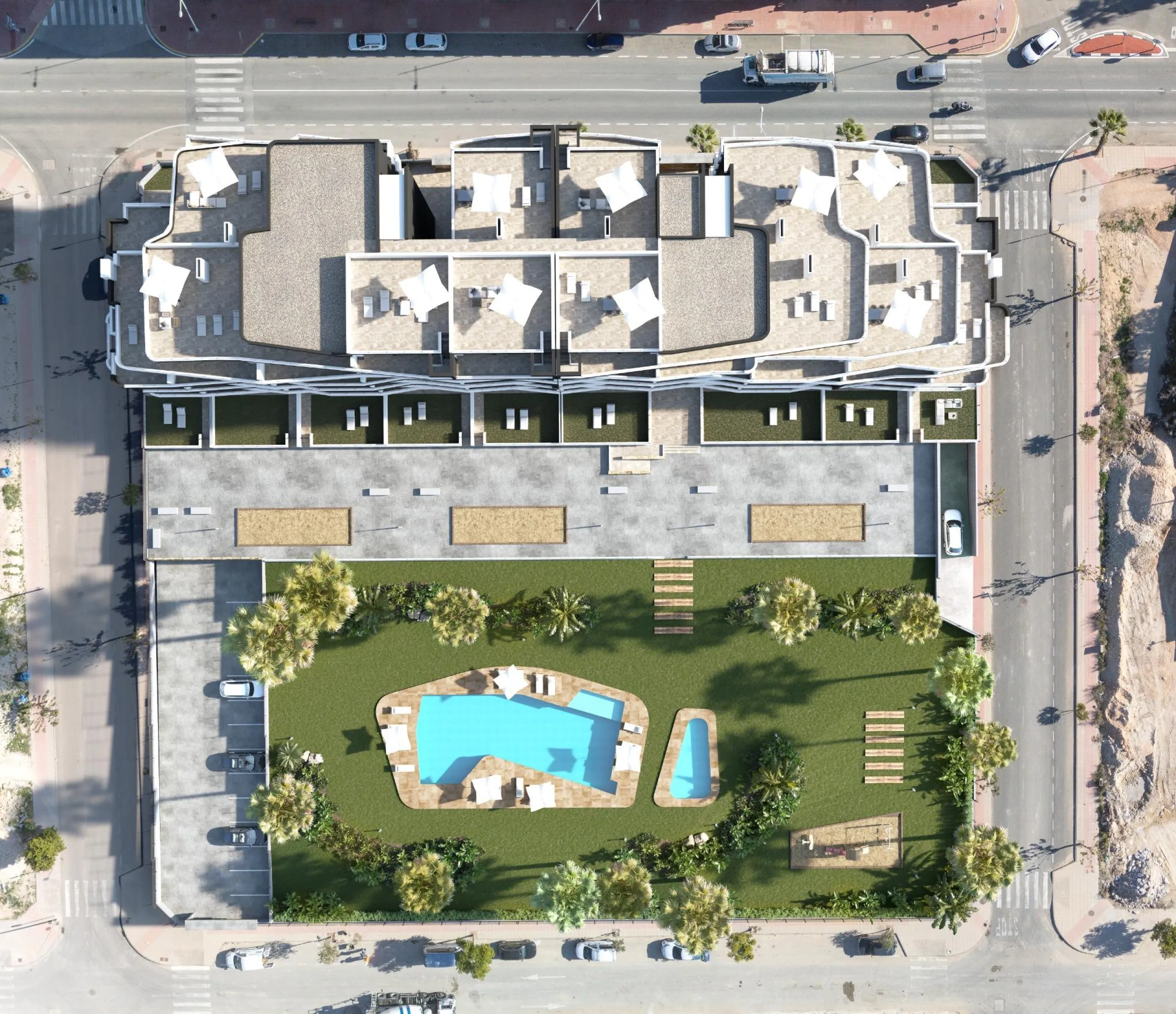OBRA NUEVA EN SAN MIGUEL DE SALINAS. 2 DORM. 2 BAÑOS. GARAJE+TRASTERO INCLUIDO. PISCINA COMUNITARIA.