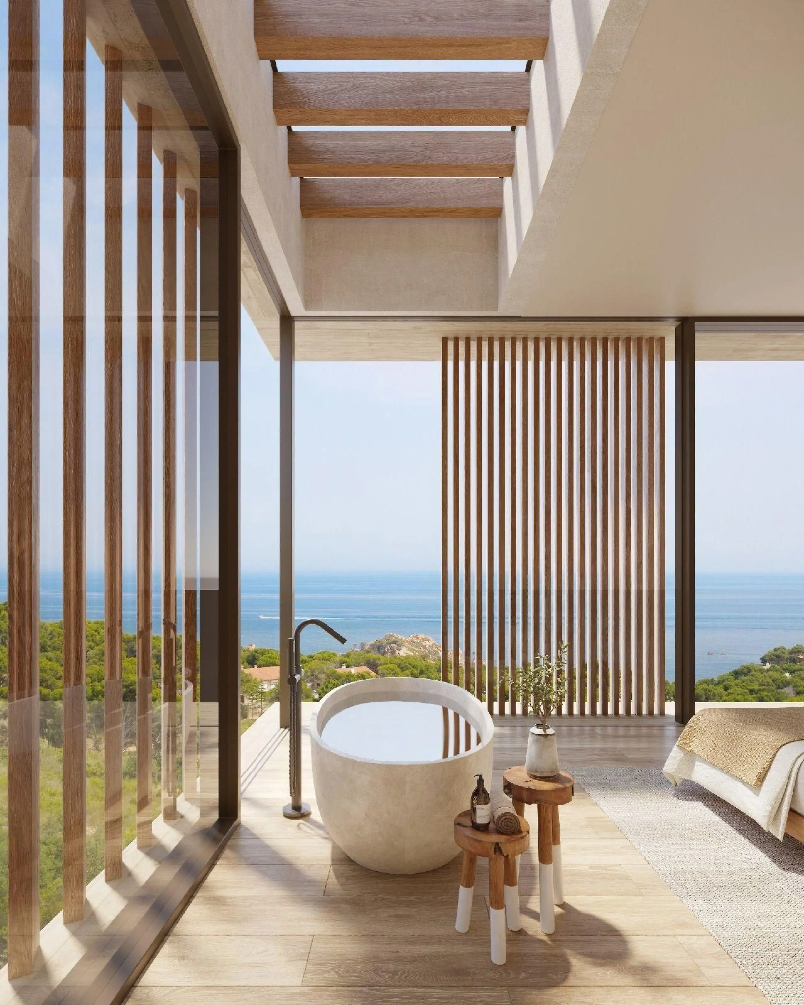 New-Build Detached Villa with Sea Views in Tamariu, Costa Brava