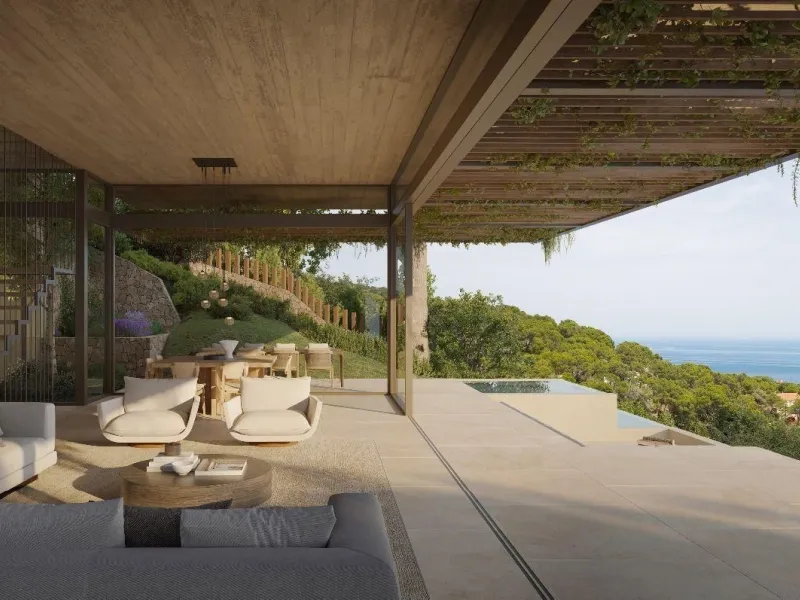 New-Build Detached Villa with Sea Views in Tamariu, Costa Brava