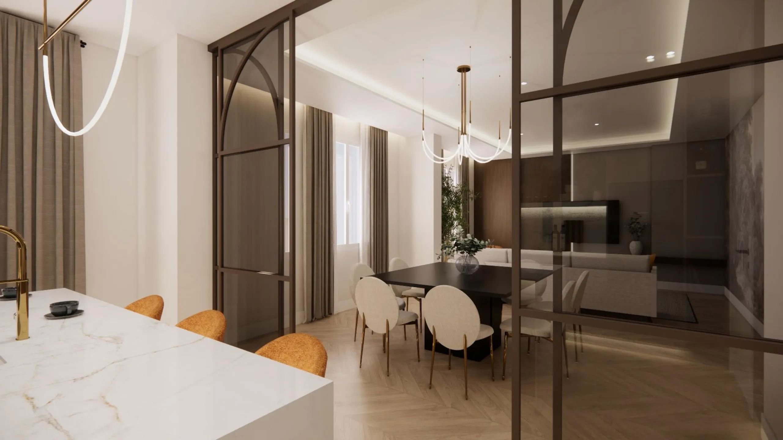 LUJOSO PISO, COMPLETAMENTE REFORMADO EN EL BARRIO SALAMANCA