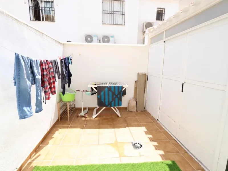 Torre de la Horadada duplex townhouse located directly in front of the communal pool