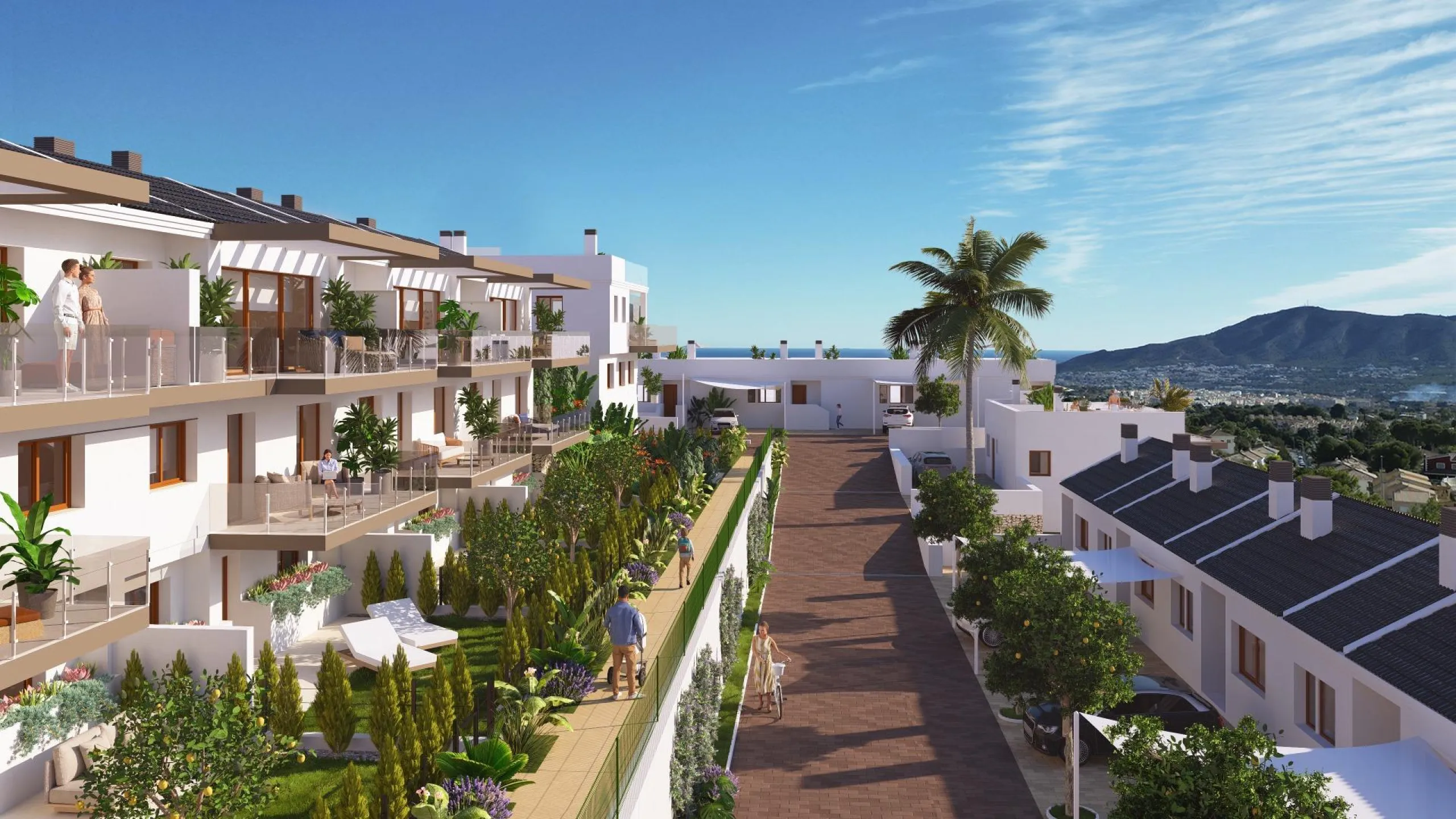 Phase 2: New Mediterranean-style Townhouses in La Nucía