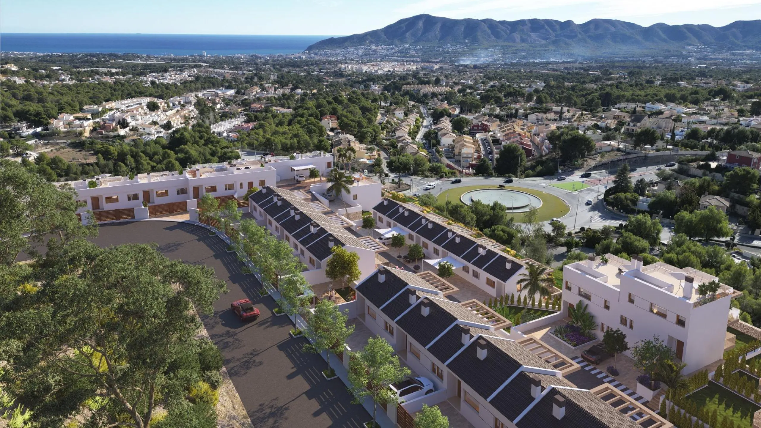 Phase 2: New Mediterranean-style Townhouses in La Nucía