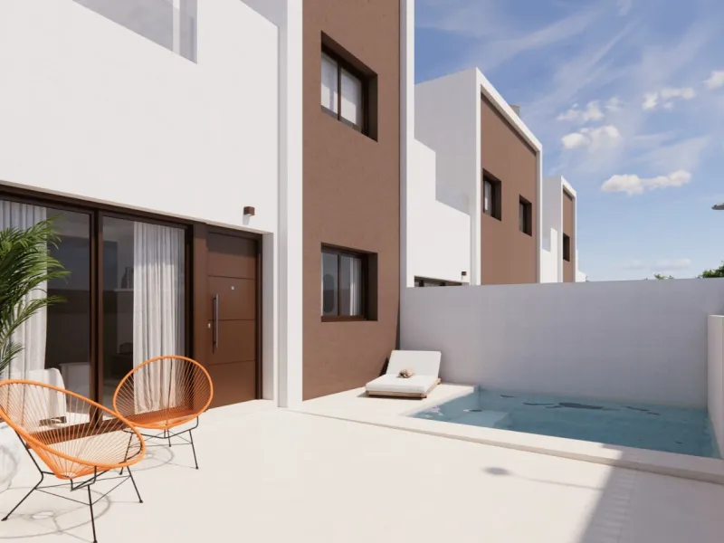 Brand new townhouses in Pilar de La Horadada