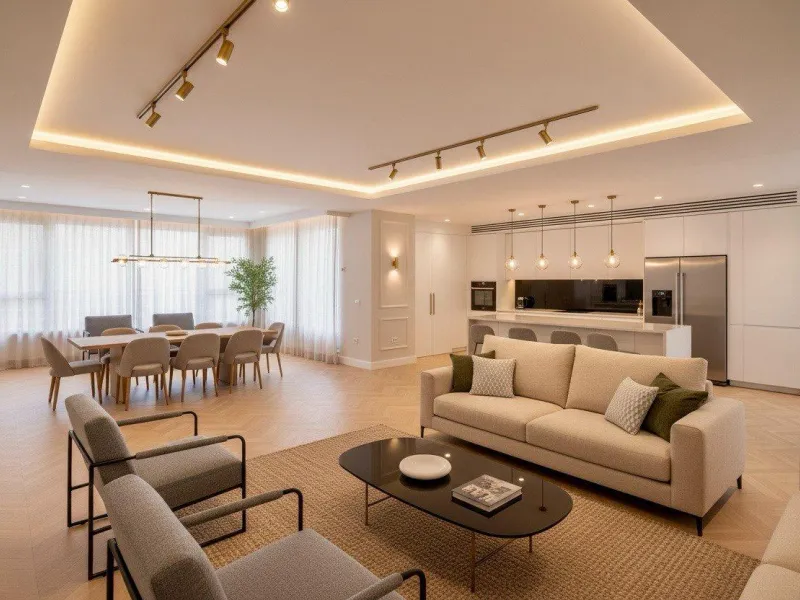Luxury Residence with 360° Views and Three Parking Spaces in Castellana, Madrid