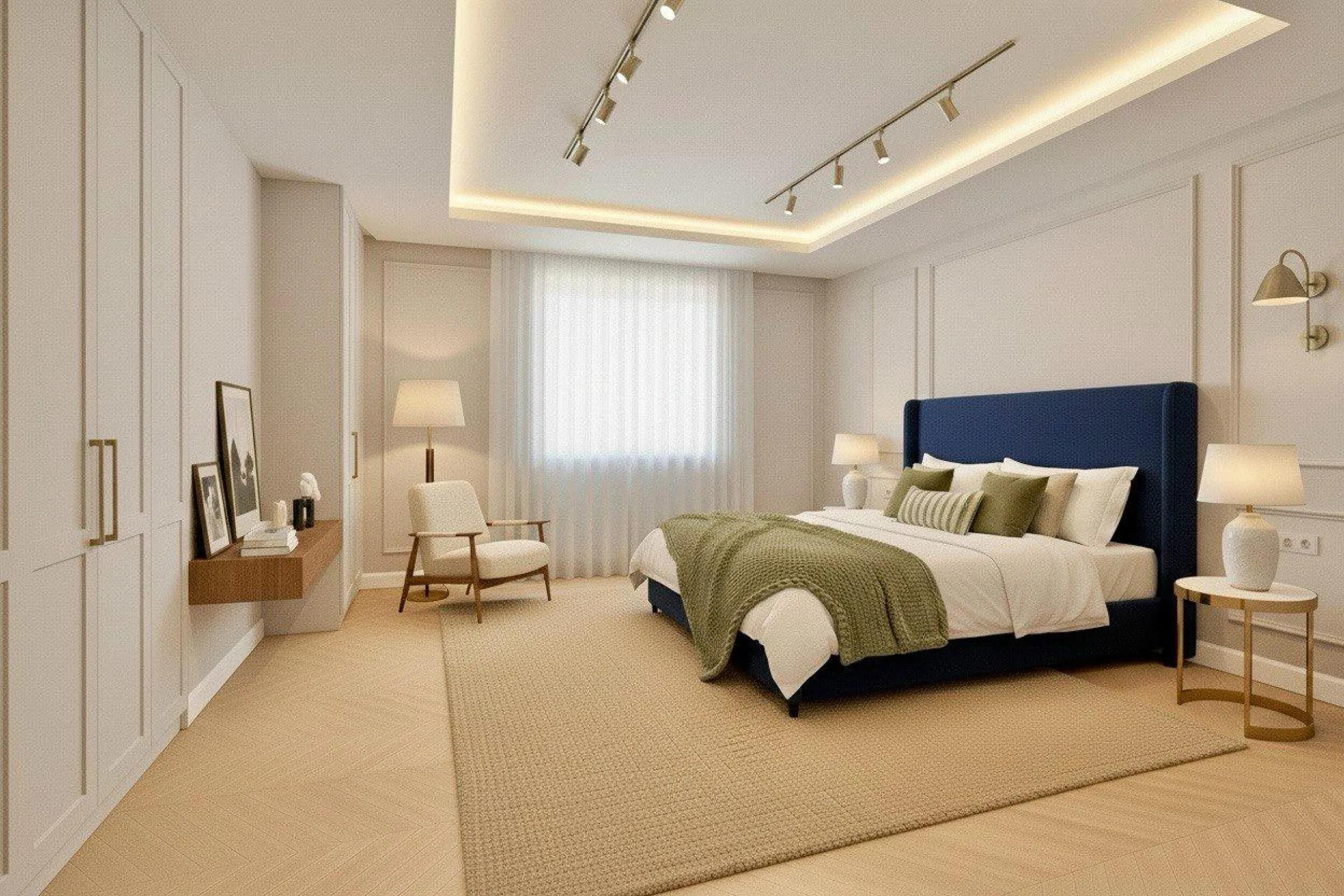 Luxury Residence with 360° Views and Three Parking Spaces in Castellana, Madrid