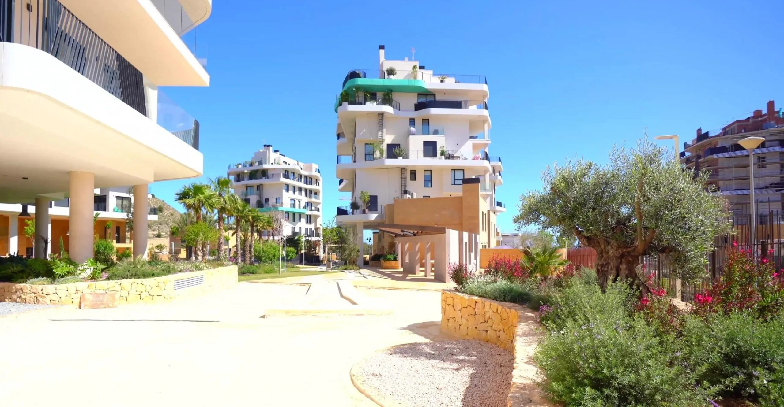 Modernos apartamentos nuevos en la orilla del mar Mediterráneo 🏖️