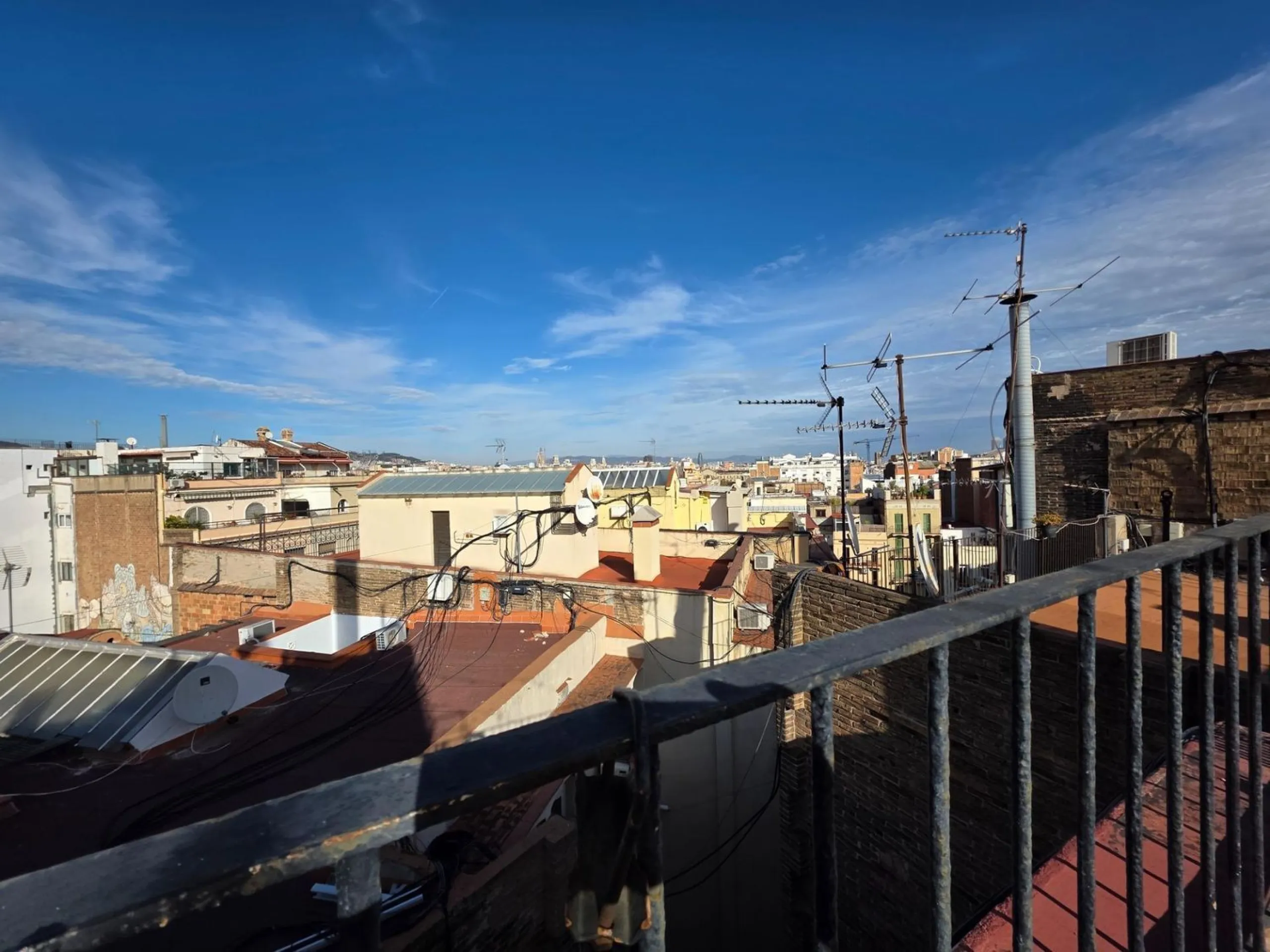 Encantador ático con terrazas en el corazón de Barcelona