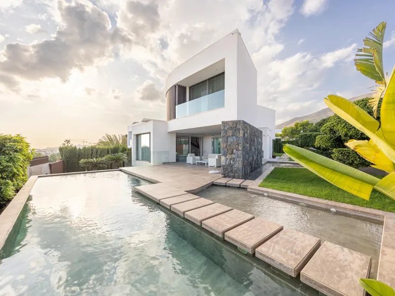 Impresionante villa de diseño en Finestrat