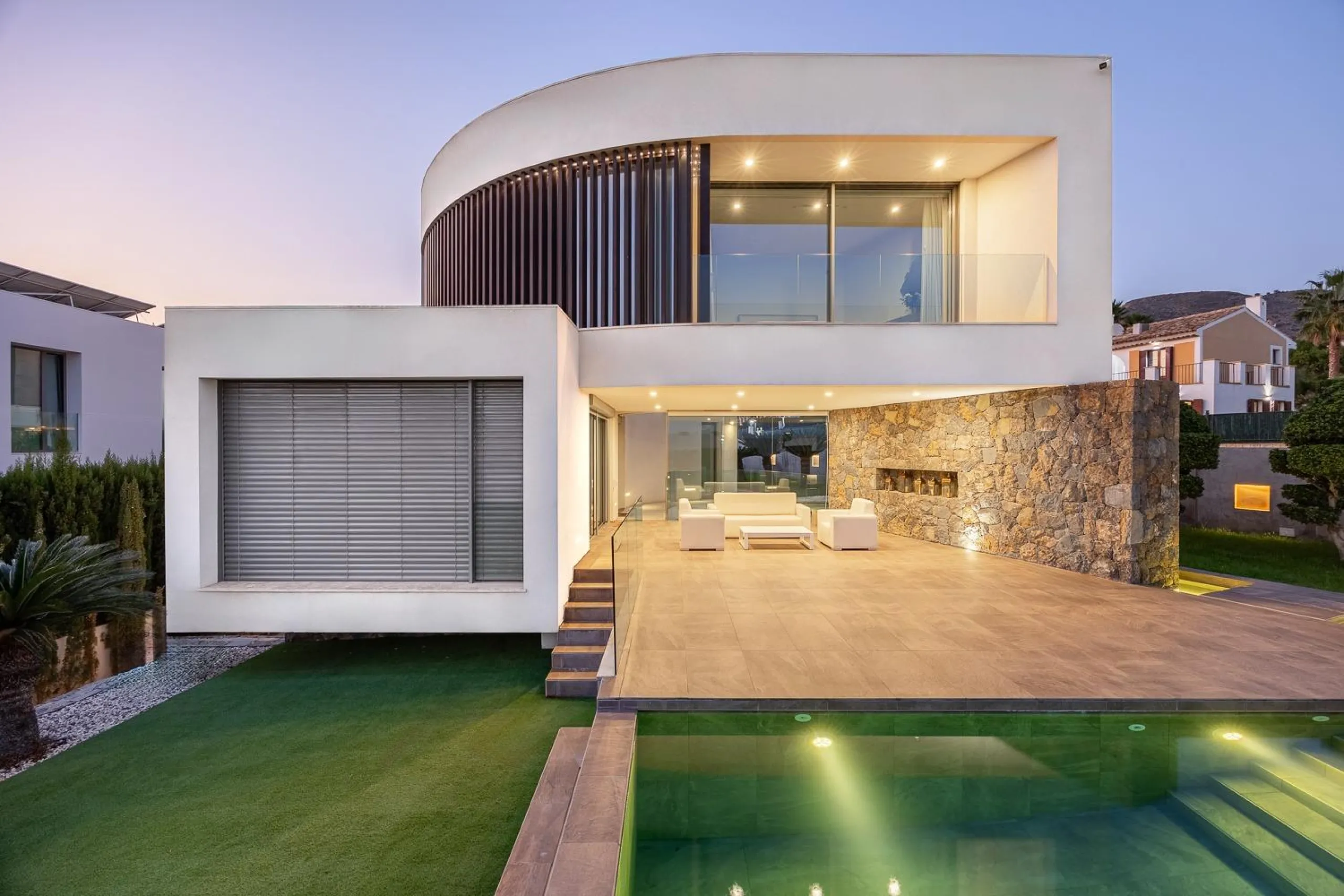 Impresionante villa de diseño en Finestrat