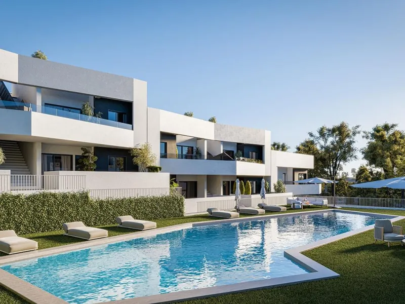 OBRA NUEVA BUNGALOWS PLANTA BAJA Y PLANTA ALTA! EN SAN MIGUEL DE SALINAS. 2 DORM. 2 BAÑOS. JARDIN 33 M2. TOTAL 120 M2. PISCINA.
