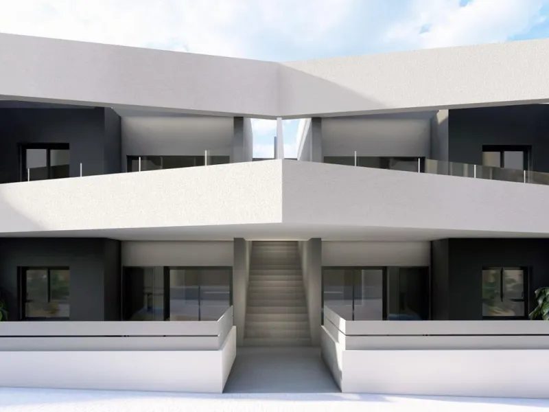 OBRA NUEVA BUNGALOWS PLANTA BAJA Y PLANTA ALTA! EN SAN MIGUEL DE SALINAS. 2 DORM. 2 BAÑOS. JARDIN 33 M2. TOTAL 120 M2. PISCINA.