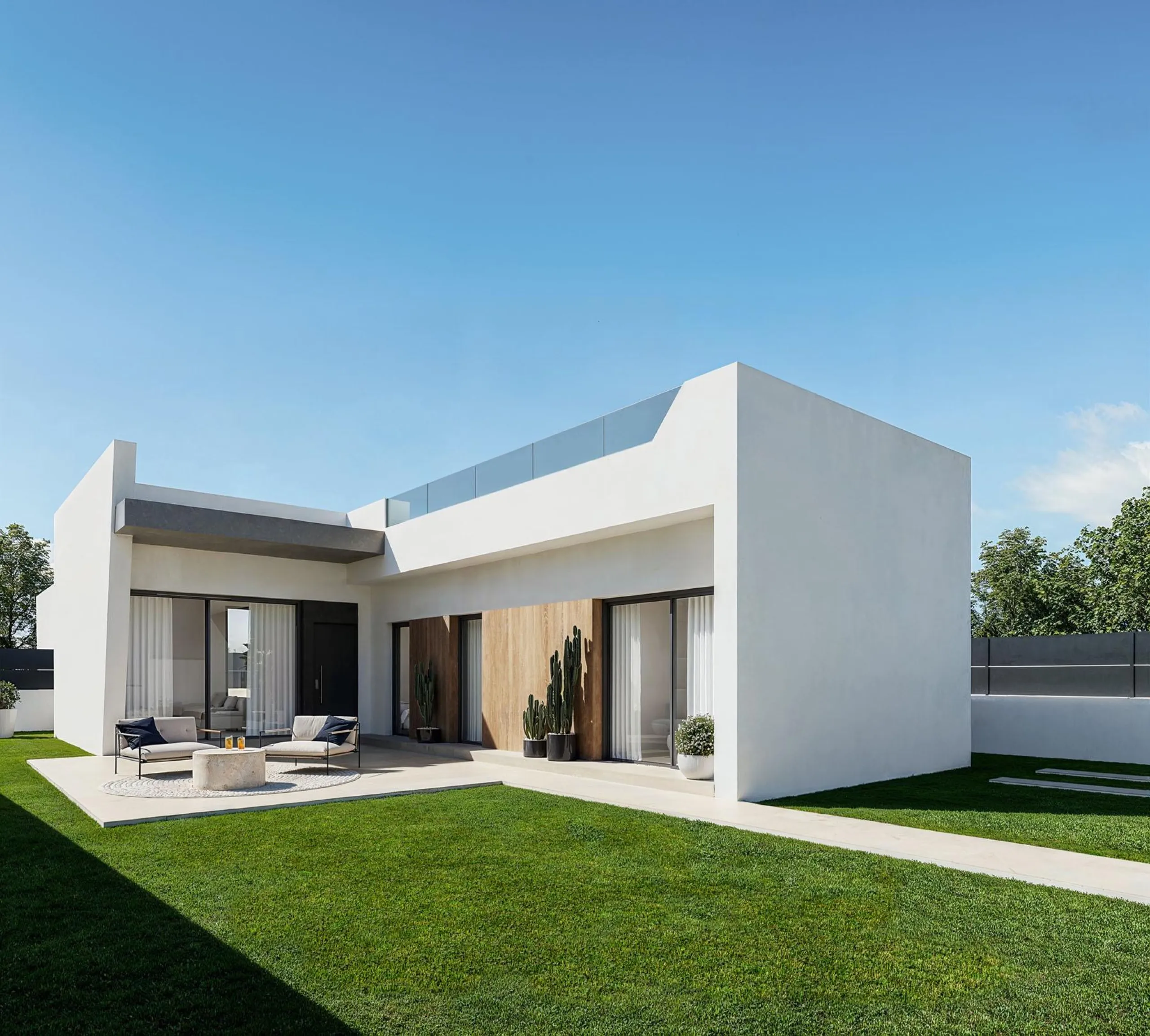 OBRA NUEVA VILLAS DE LUJO EN SAN MIGUEL DE SALINAS. 3 DORM. 2 BAÑOS. PISCINA PRIVADA.
