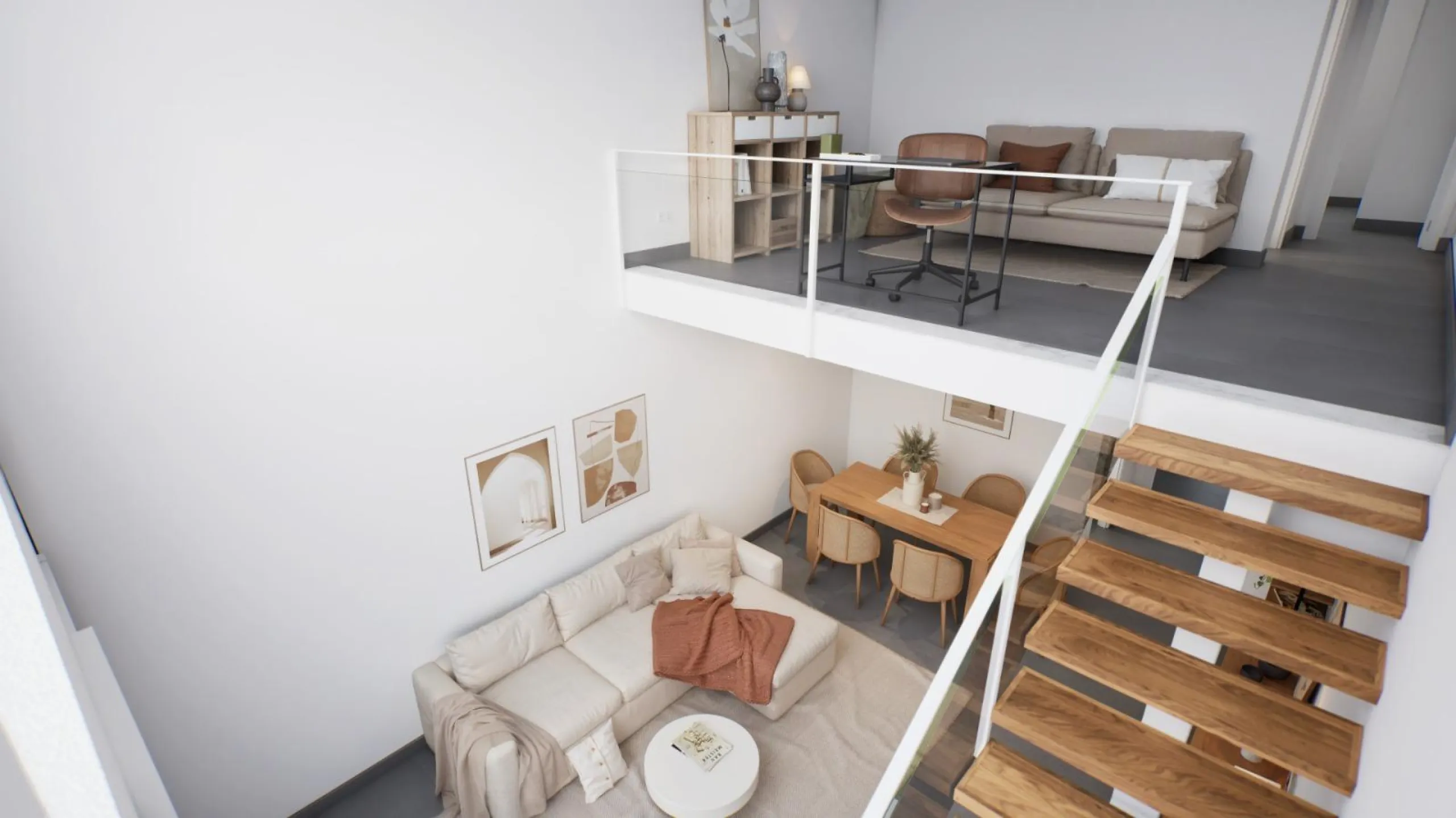 OBRA NUEVA EN GRAN ALACANT. ADOSADOS CON JARDIN Y SOLARIUR PRIVADO DE 27 M2. 2 DORM. 2 BAÑOS. PISCINA COMUNITARIA. MODELO VISION