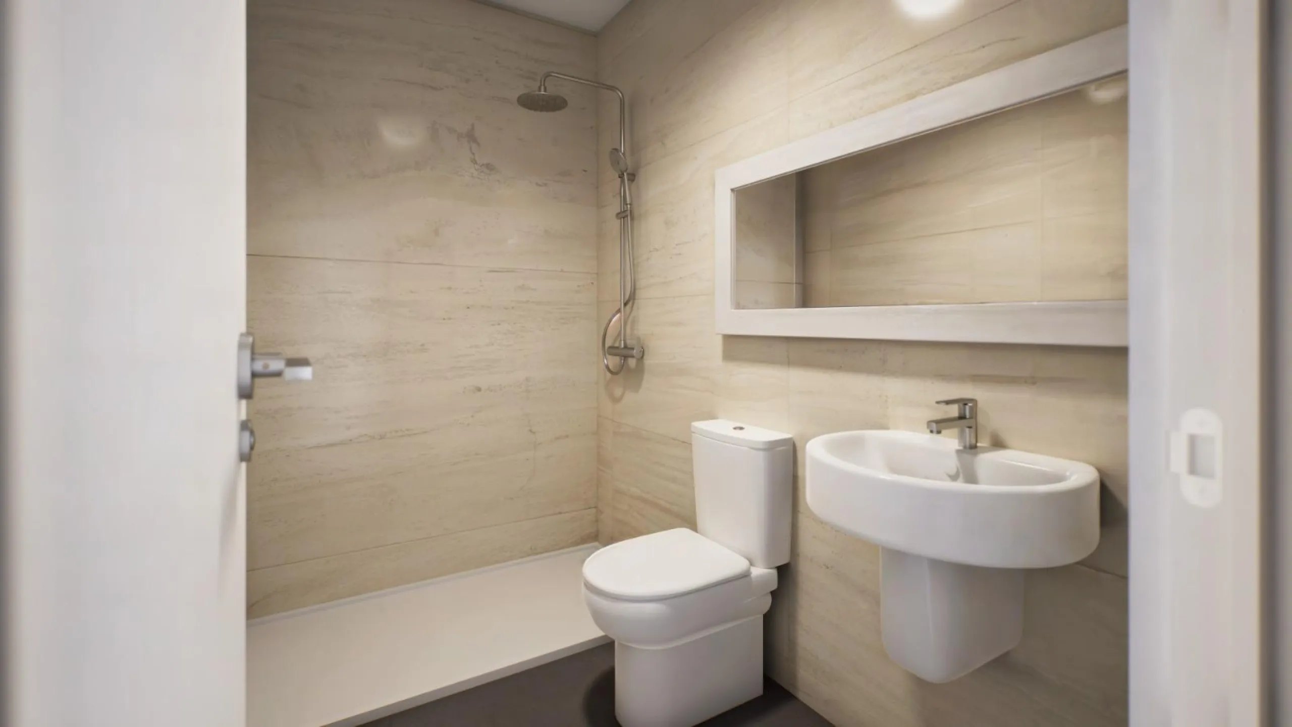 OBRA NUEVA EN GRAN ALACANT. ADOSADOS CON JARDIN Y SOLARIUR PRIVADO DE 27 M2. 2 DORM. 2 BAÑOS. PISCINA COMUNITARIA. MODELO VISION