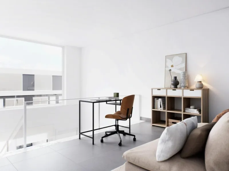 OBRA NUEVA EN GRAN ALACANT. ADOSADOS CON JARDIN Y SOLARIUR PRIVADO DE 27 M2. 2 DORM. 2 BAÑOS. PISCINA COMUNITARIA. MODELO VISION