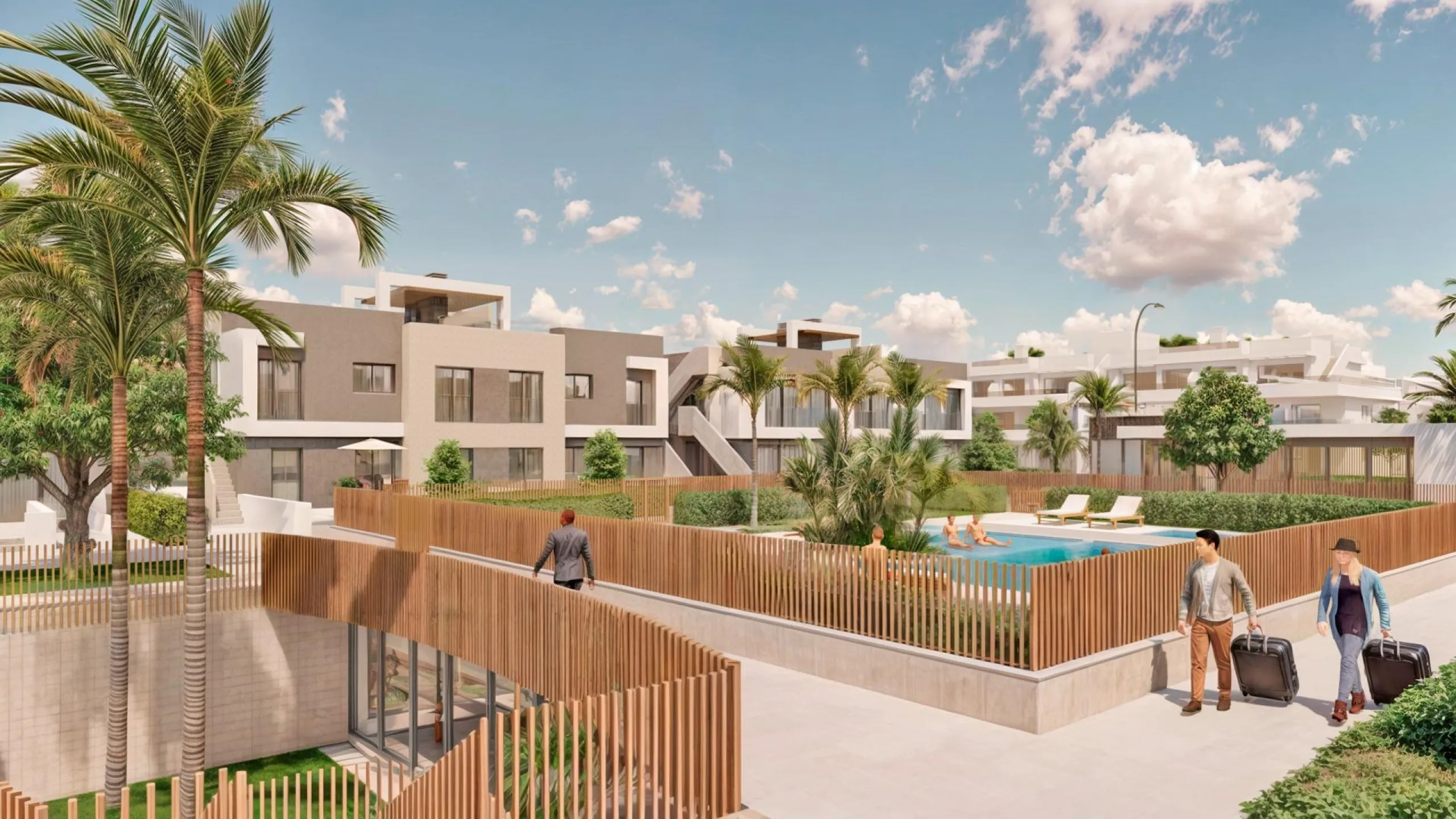 LUXURY HOMES 100M FROM THE BEACH