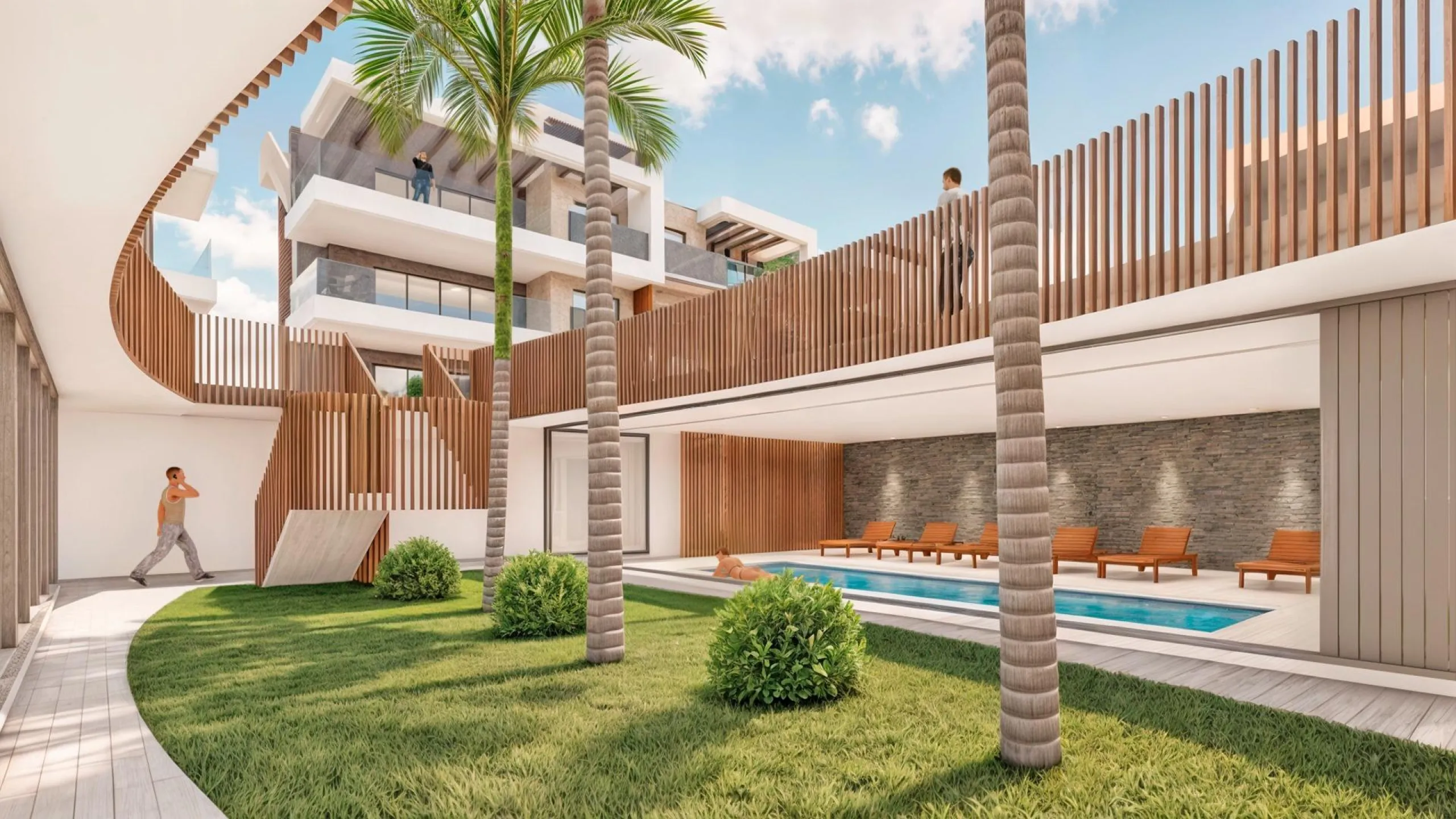 LUXURY HOMES 100M FROM THE BEACH