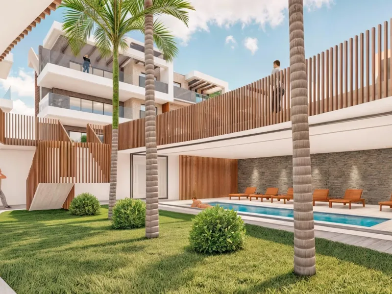 LUXURY HOMES 100M FROM THE BEACH