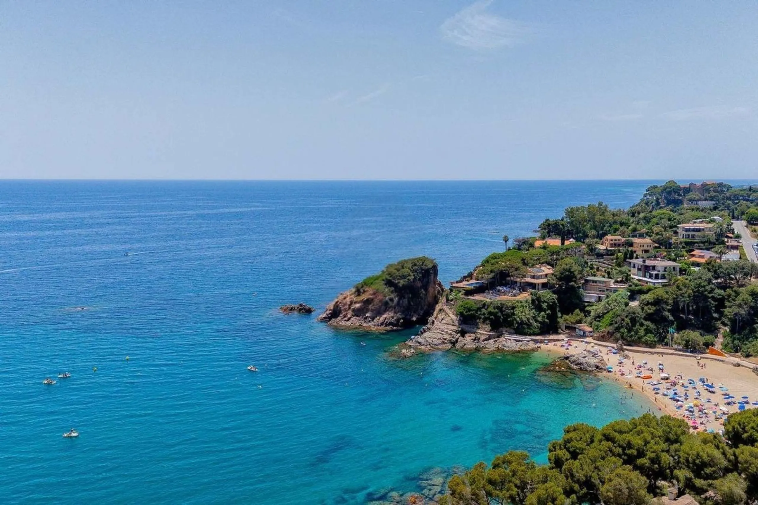 Spectacular three-level sea-view home in Cala Sant Francesc, Blanes