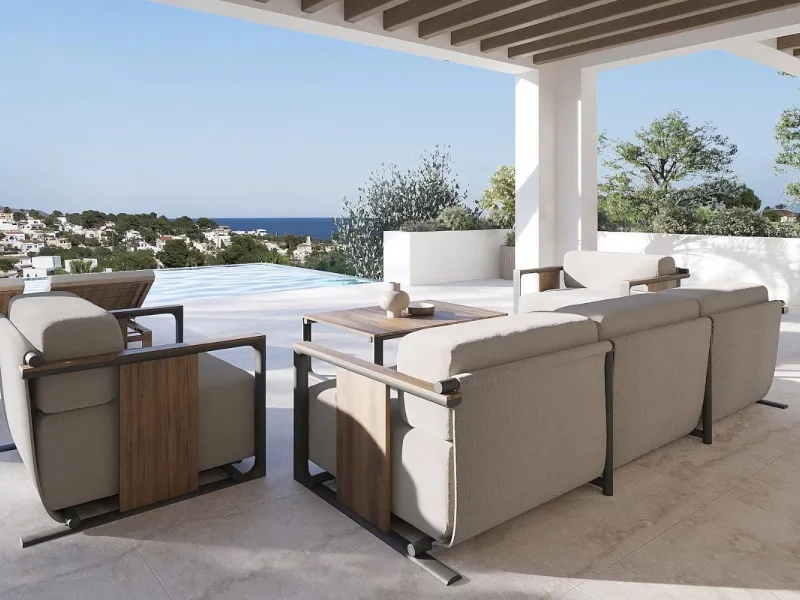🌊 Luxury Villa with Sea Views in La Fustera – Benissa