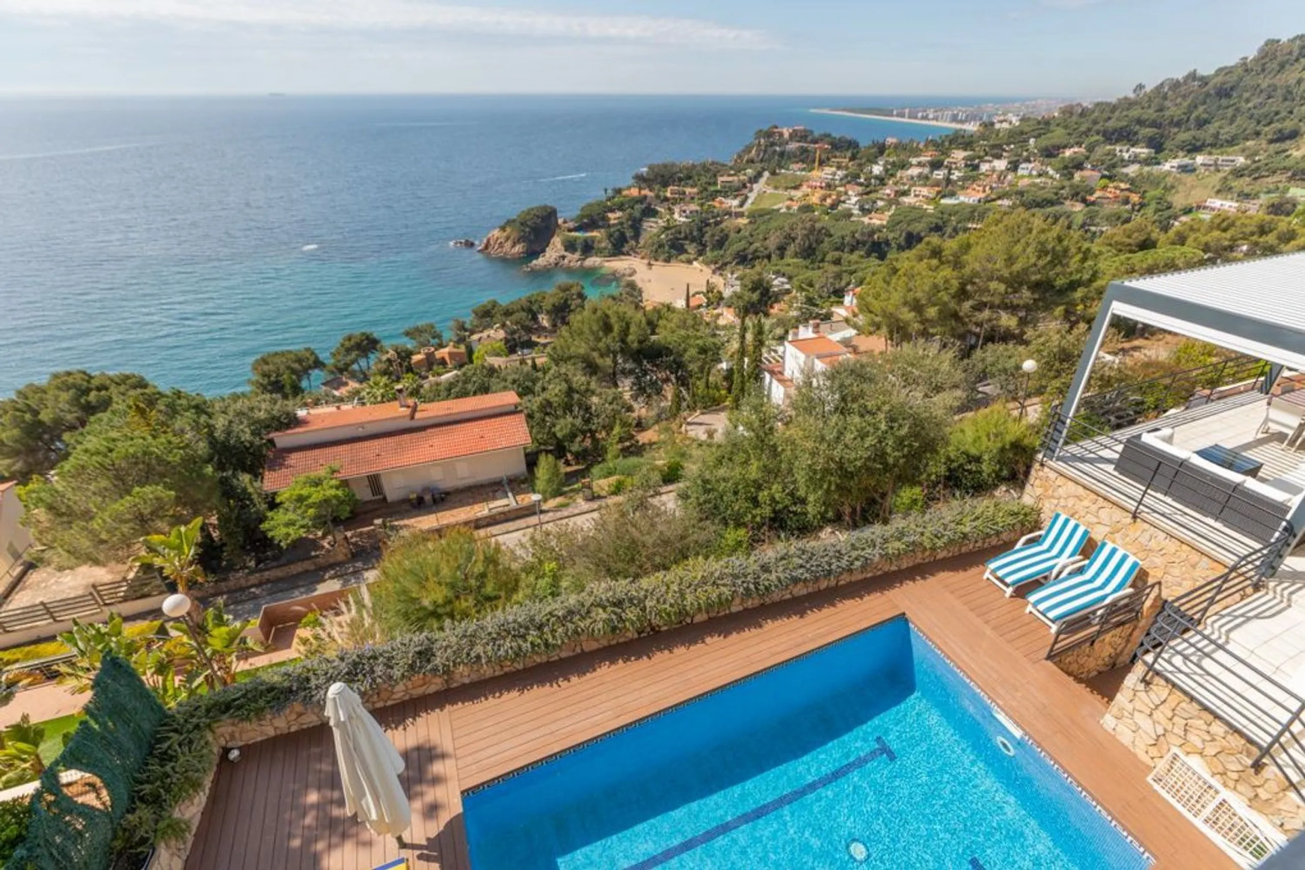Charming sea-view villa in Cala Sant Francesc, Blanes