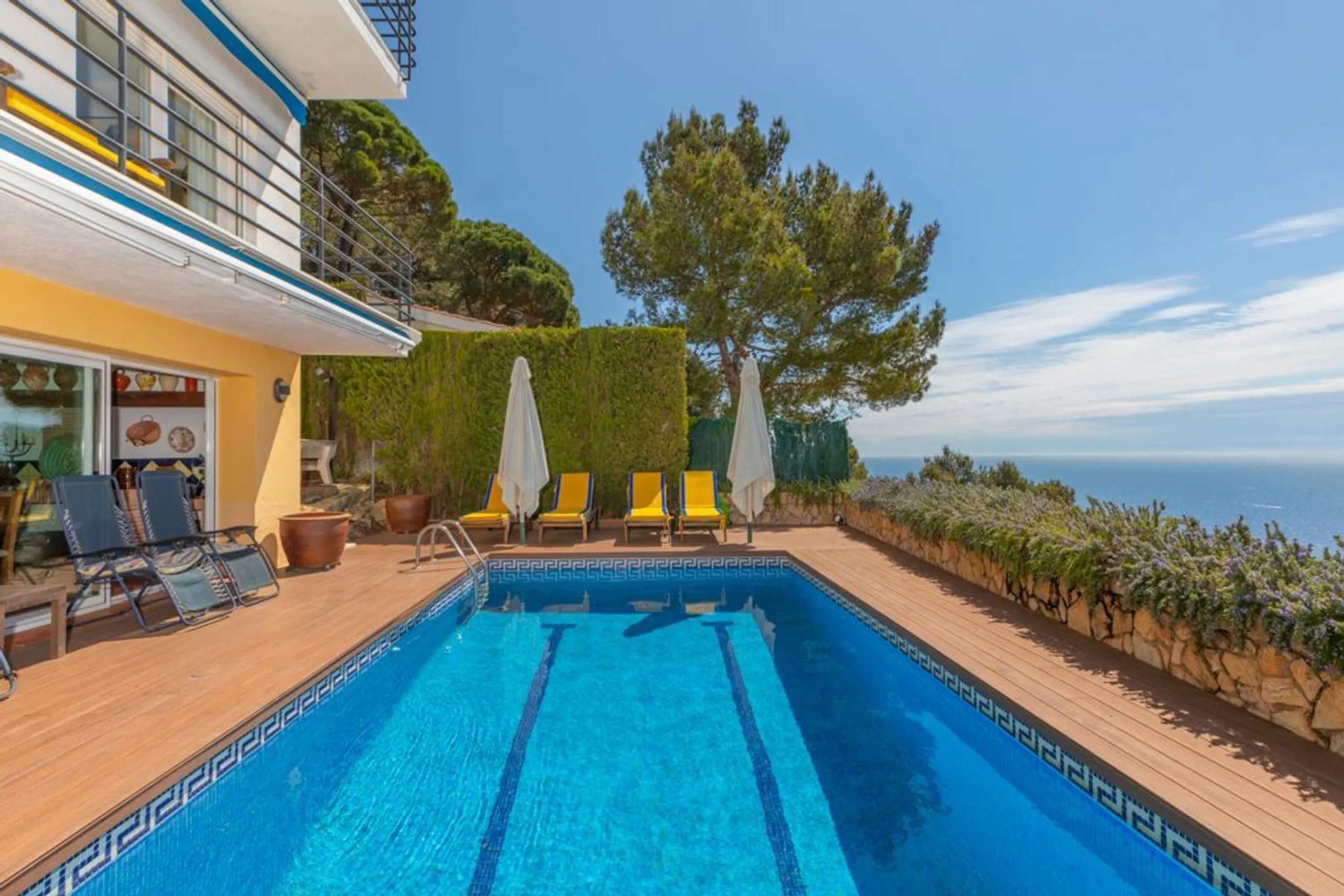 Charming sea-view villa in Cala Sant Francesc, Blanes
