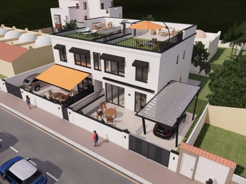OBRA NUEVA! BUNGALOW EN PLANTA ALTA CON SOLARIUM PRIVADO DE 63 M2. 3 DORM. 2 BAÑOS. SUPERFICIE 71 M2.