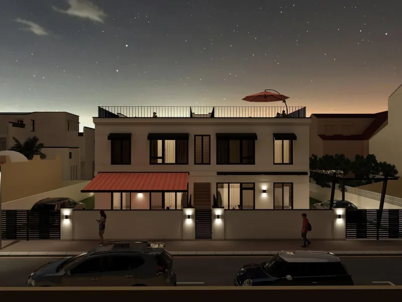 OBRA NUEVA! BUNGALOW EN PLANTA ALTA CON SOLARIUM PRIVADO DE 63 M2. 3 DORM. 2 BAÑOS. SUPERFICIE 71 M2.