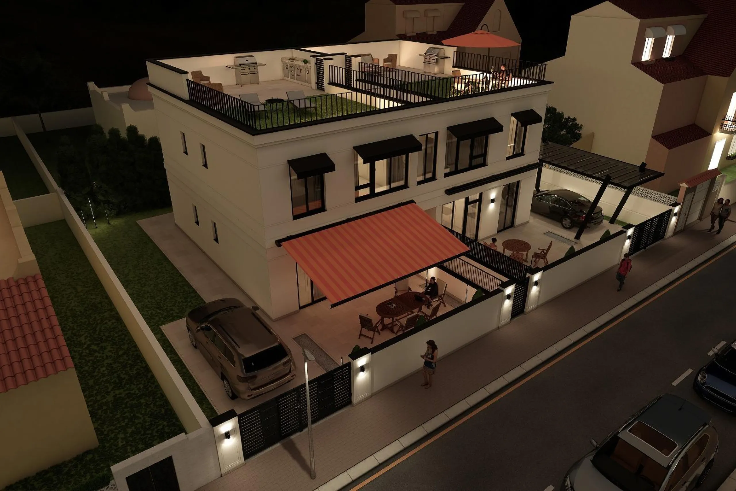 OBRA NUEVA! BUNGALOW EN PLANTA ALTA CON SOLARIUM PRIVADO DE 63 M2. 3 DORM. 2 BAÑOS. SUPERFICIE 71 M2.