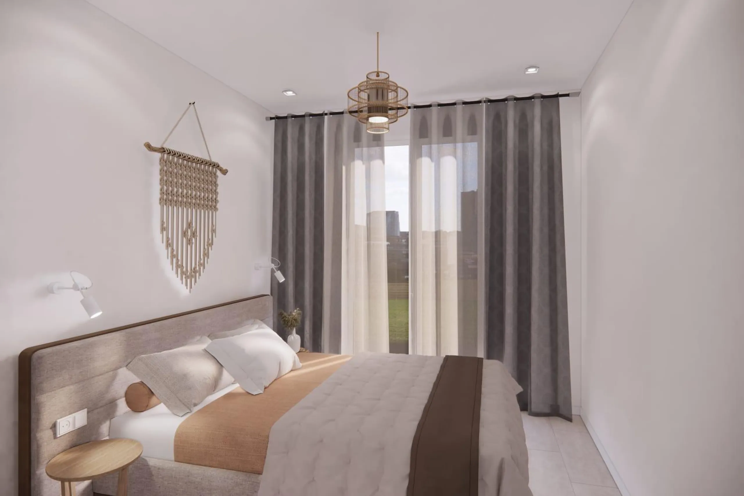 OBRA NUEVA! BUNGALOW EN PLANTA ALTA CON SOLARIUM PRIVADO DE 63 M2. 3 DORM. 2 BAÑOS. SUPERFICIE 71 M2.