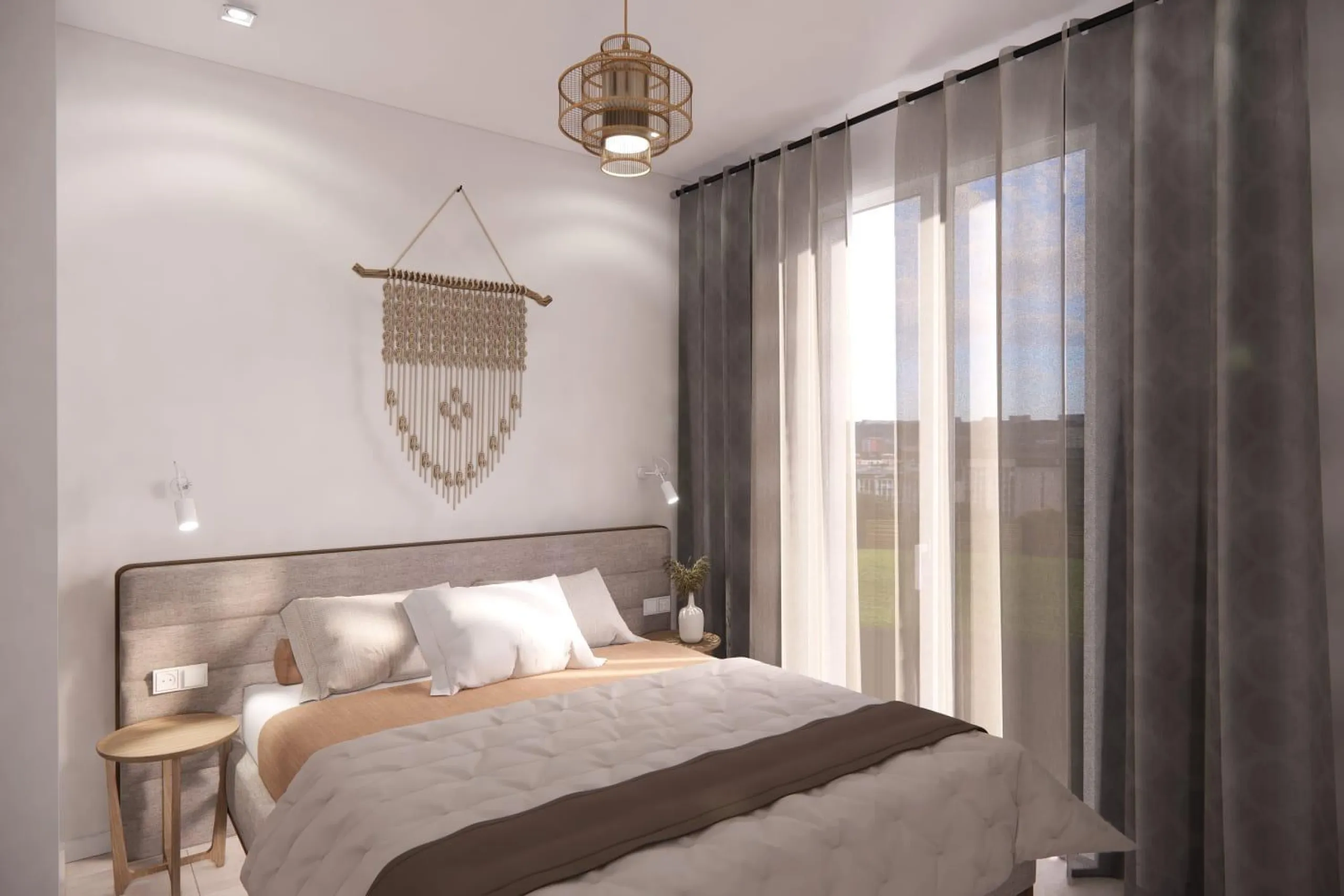 OBRA NUEVA! BUNGALOW EN PLANTA ALTA CON SOLARIUM PRIVADO DE 63 M2. 3 DORM. 2 BAÑOS. SUPERFICIE 71 M2.