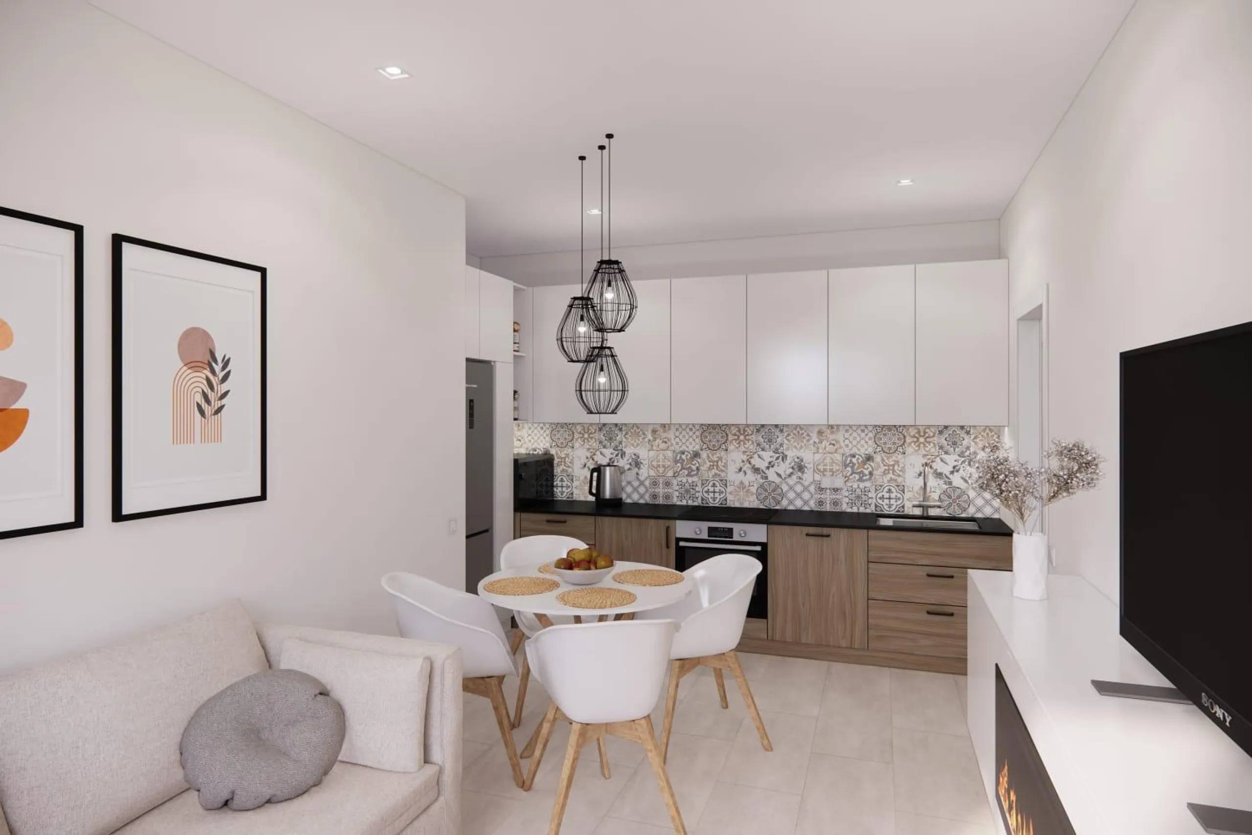 OBRA NUEVA! BUNGALOW EN PLANTA ALTA CON SOLARIUM PRIVADO DE 63 M2. 3 DORM. 2 BAÑOS. SUPERFICIE 71 M2.