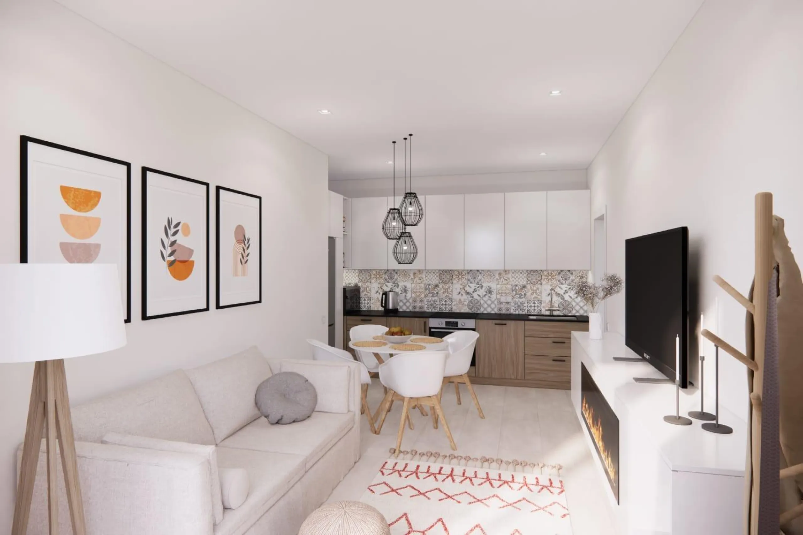 OBRA NUEVA! BUNGALOW EN PLANTA ALTA CON SOLARIUM PRIVADO DE 63 M2. 3 DORM. 2 BAÑOS. SUPERFICIE 71 M2.