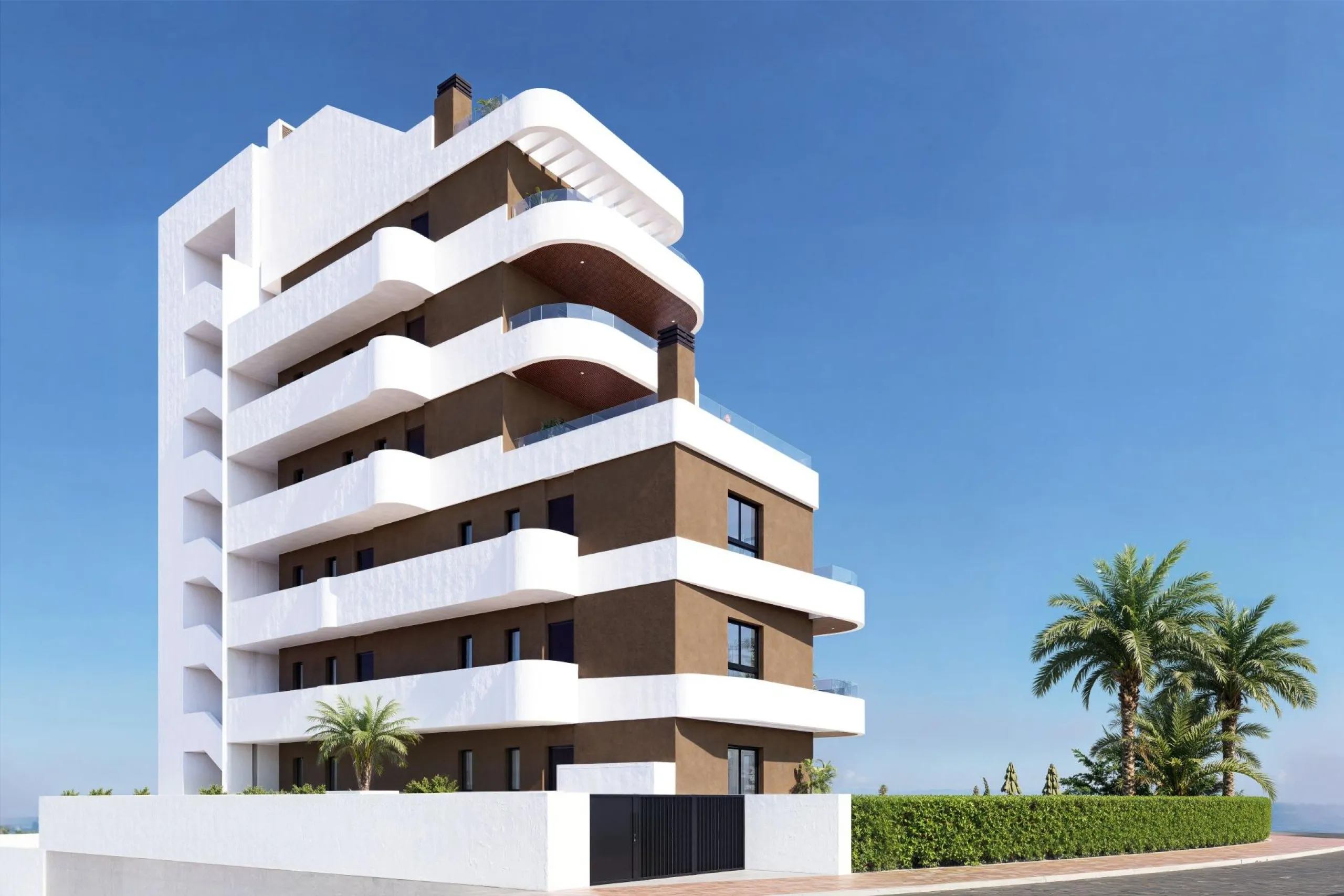 OBRA NUEVA EN GUARDAMAR DEL SEGURA! APARTAMENTO DE 2 DORM. 2 BAÑOS. TERRAZA DE 13 M2. GARAJE INCLUIDO. PISCINA.
