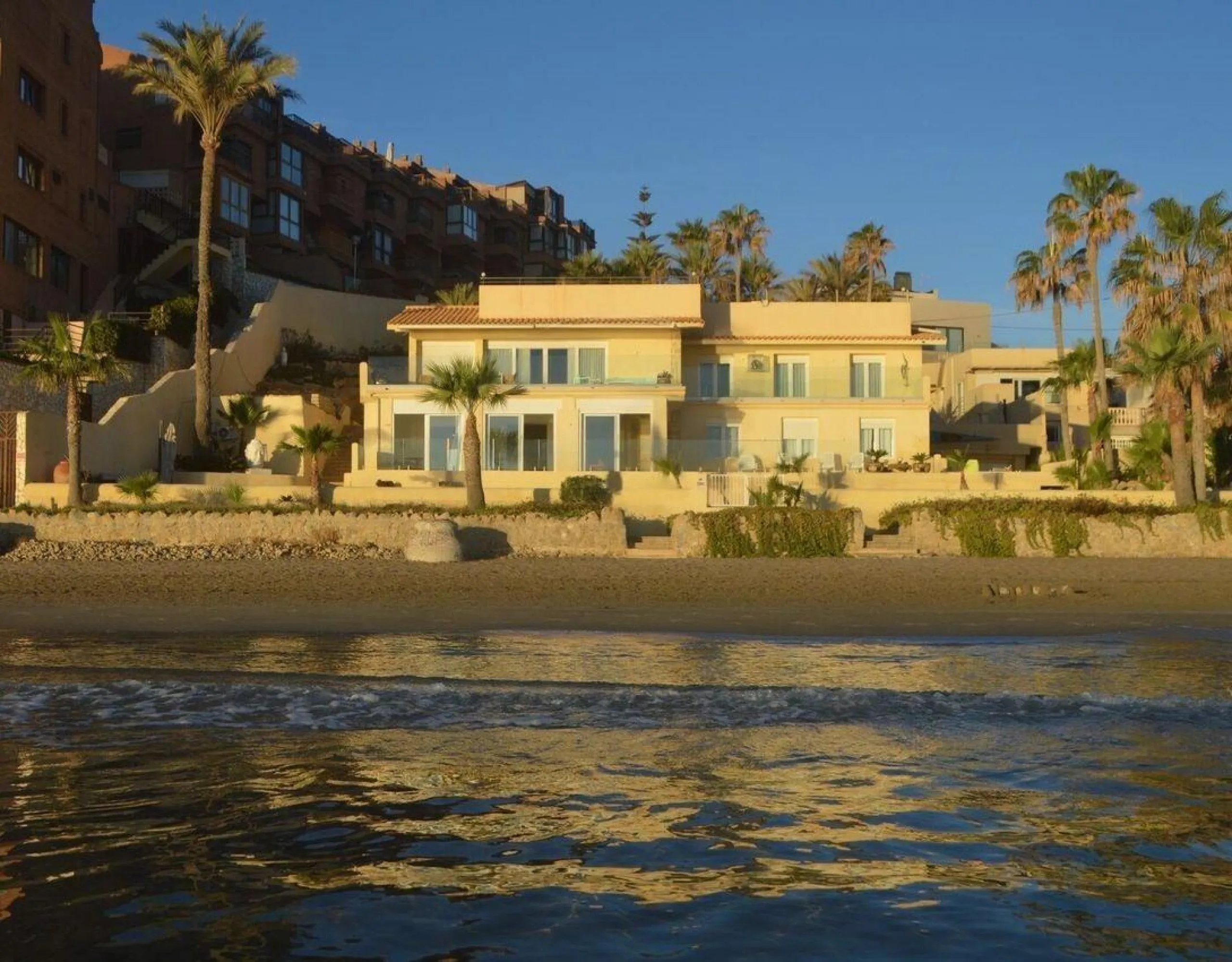 Beachfront Villa with Direct Cove Access in Cabo de las Huertas, Alicante