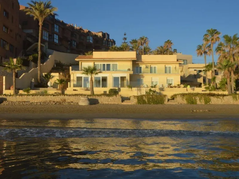 Beachfront Villa with Direct Cove Access in Cabo de las Huertas, Alicante
