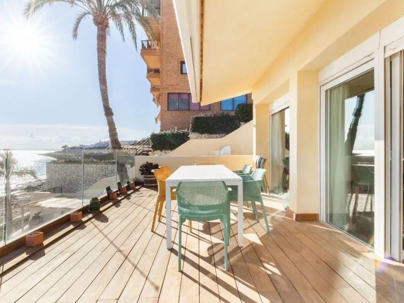 Beachfront Villa with Direct Cove Access in Cabo de las Huertas, Alicante