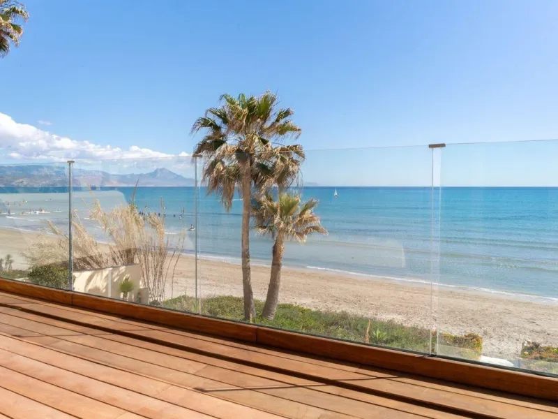 Beachfront Villa with Direct Cove Access in Cabo de las Huertas, Alicante
