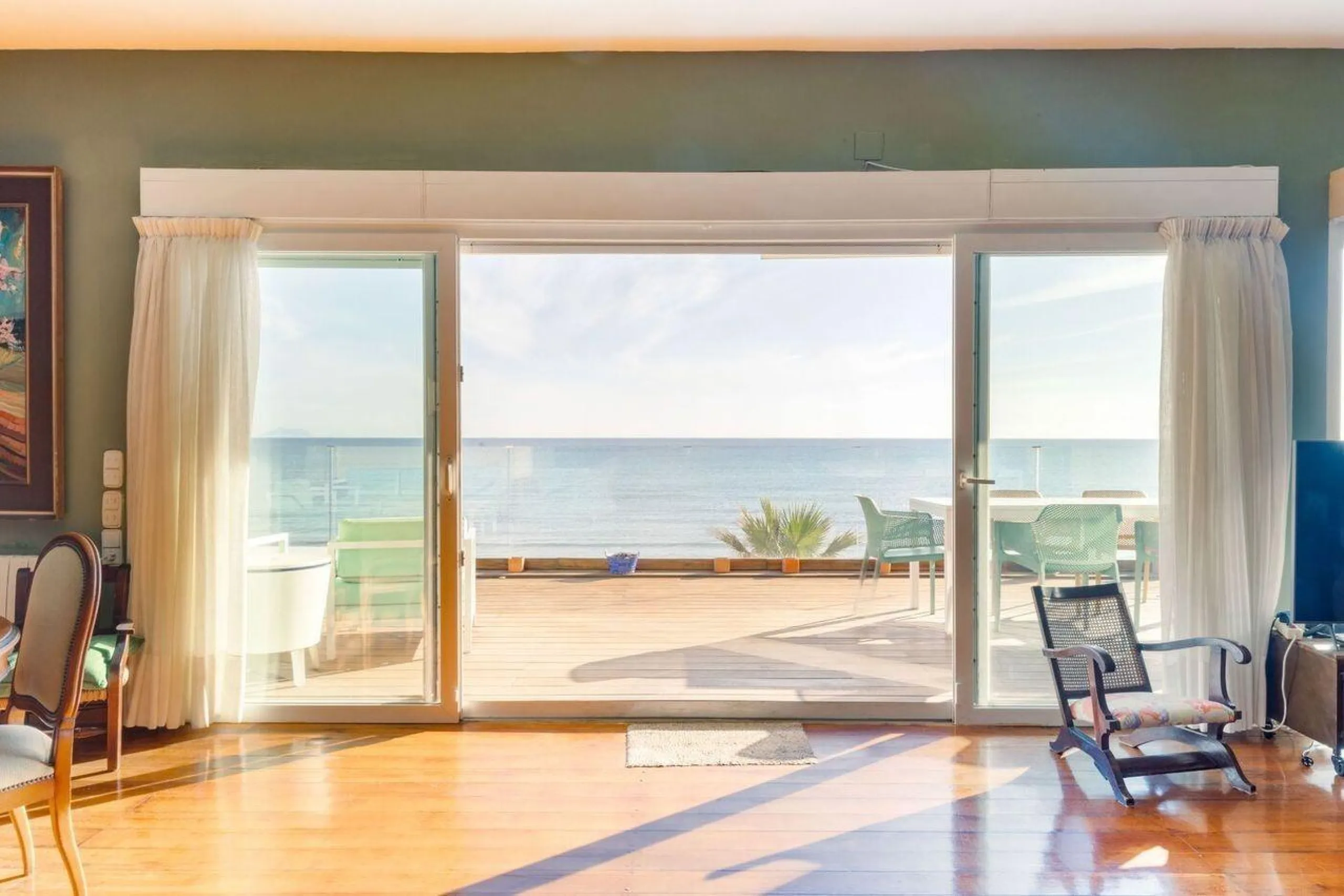 Beachfront Villa with Direct Cove Access in Cabo de las Huertas, Alicante