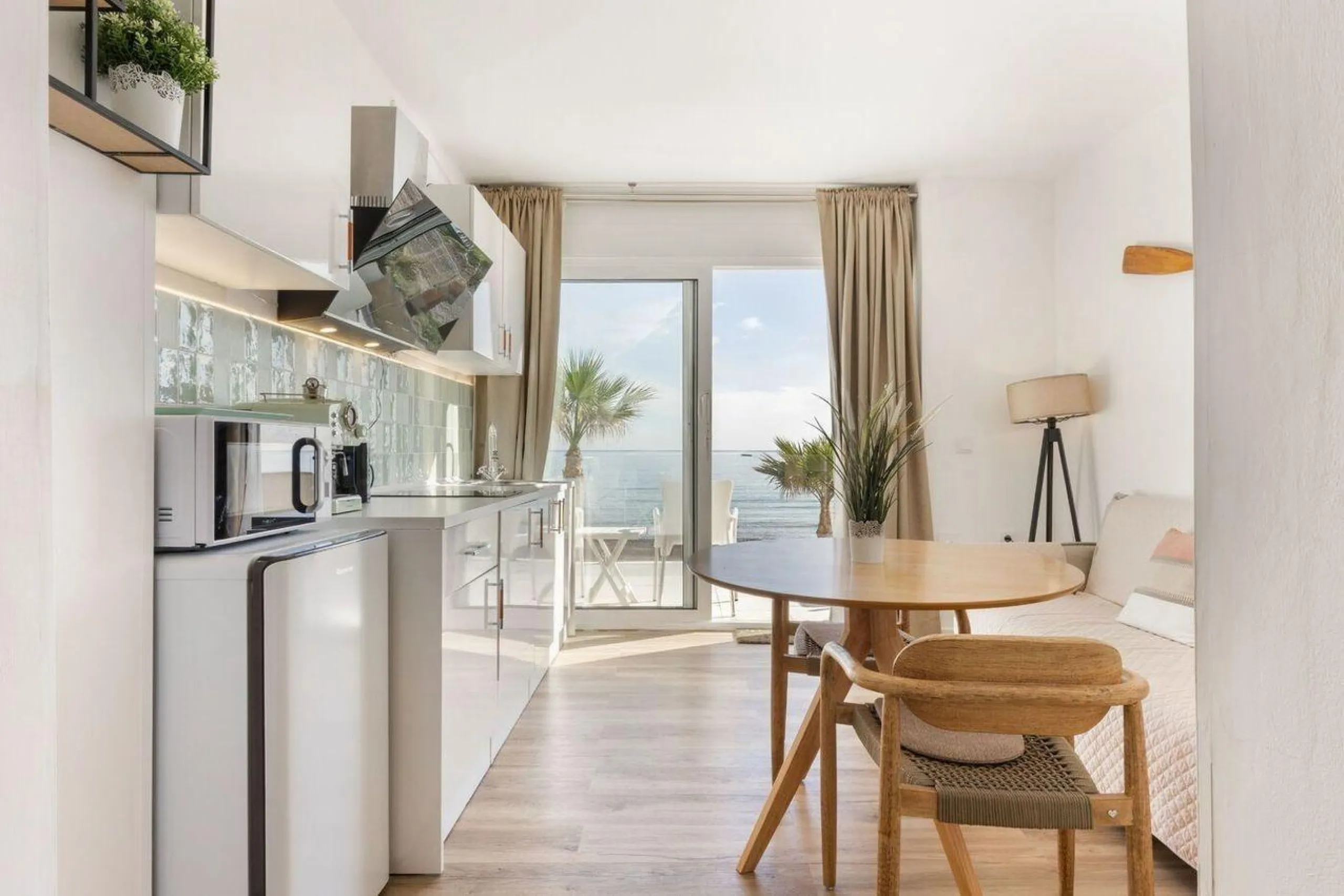 Beachfront Villa with Direct Cove Access in Cabo de las Huertas, Alicante